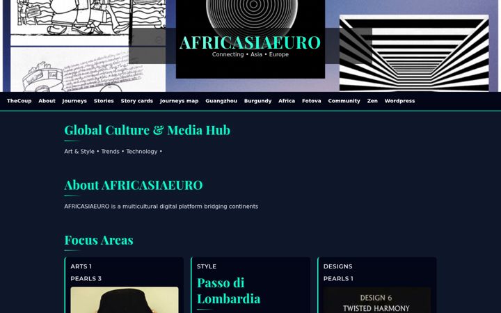 Screenshot of africasiaeuro.com