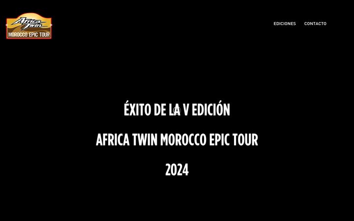 Screenshot of africatwinepictour.com