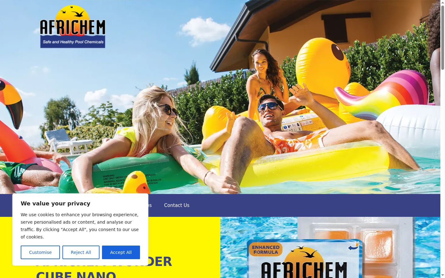 Screenshot des Einwilligungsbanners vor jeglicher Interaktion