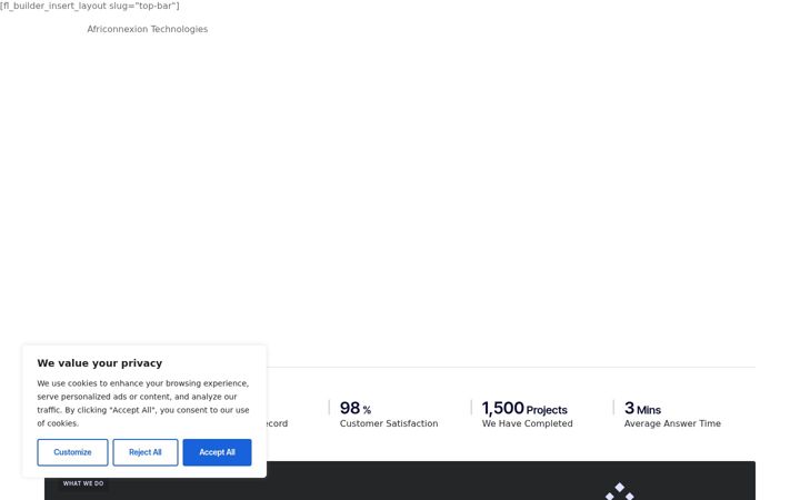 Screenshot von africonnexion.net