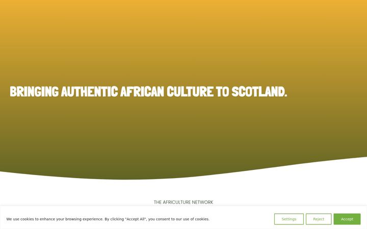 Screenshot of africulture.org.uk