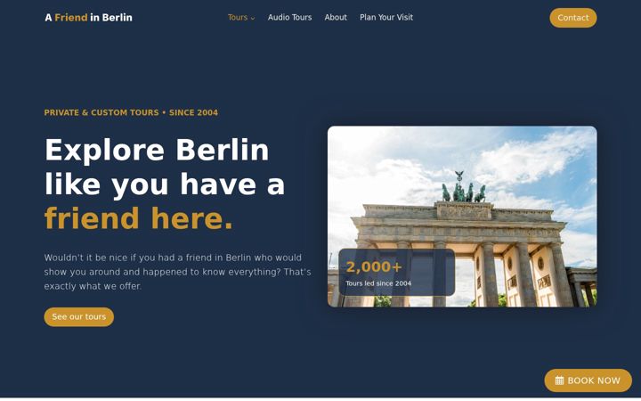Captura de ecrã de afriendinberlin.de
