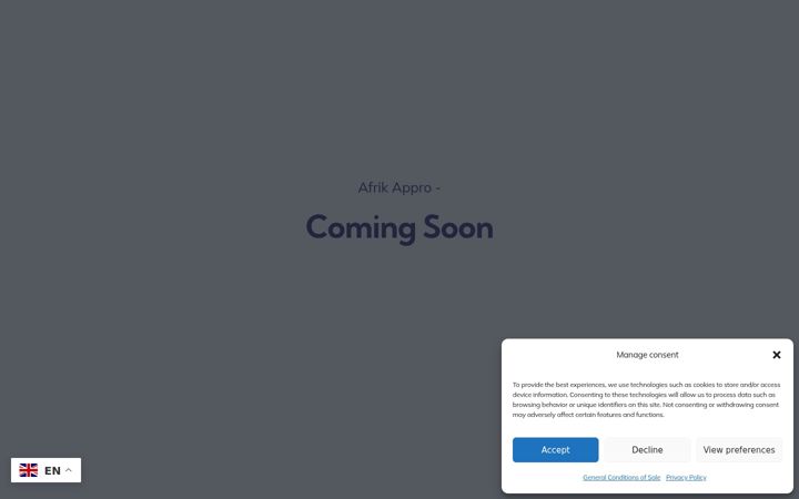 Screenshot of afrik-appro.com