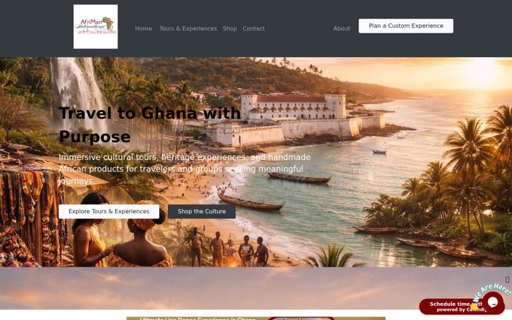 Screenshot of afrimartinternational.com