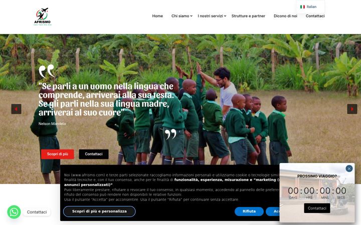 Screenshot of afrismo.com