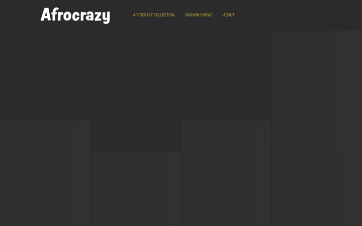Captură de ecran a afrocrazy.eu
