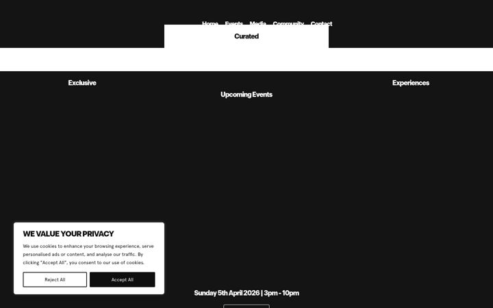 Skærmbillede af afrohouseandchill.com