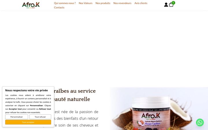 Screenshot stránky afrok-expert.com