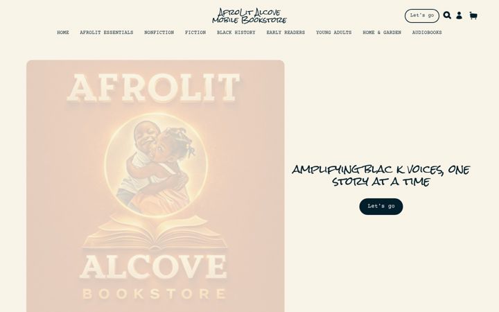 Skærmbillede af afrolitalcove.com
