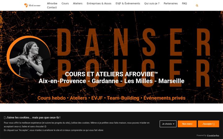 Screenshot of afroloveuse.fr