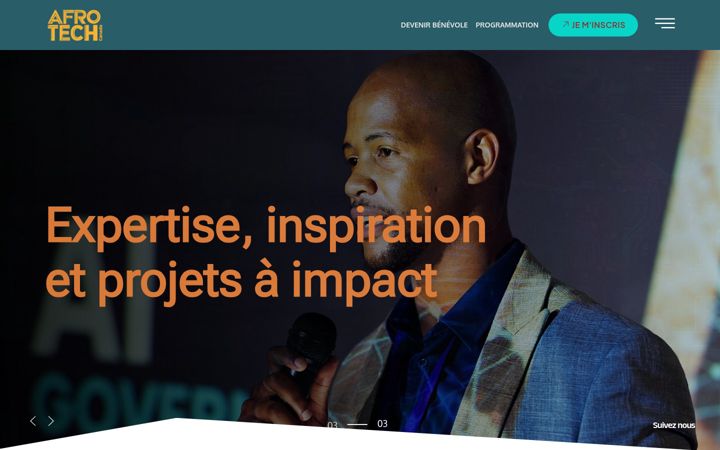 Zrzut ekranu afrotechcanada.com