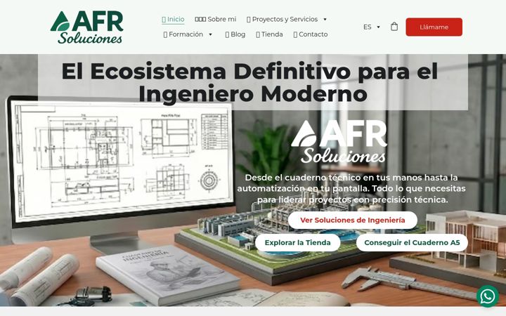 Zrzut ekranu afrsoluciones.com