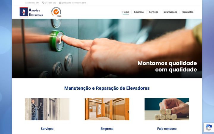 Screenshot of afs-ascensores.com