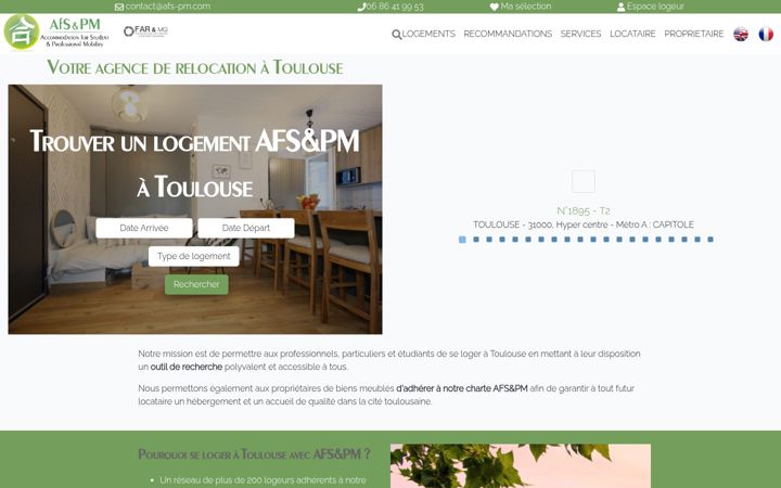 Screenshot of afs-pm.fr