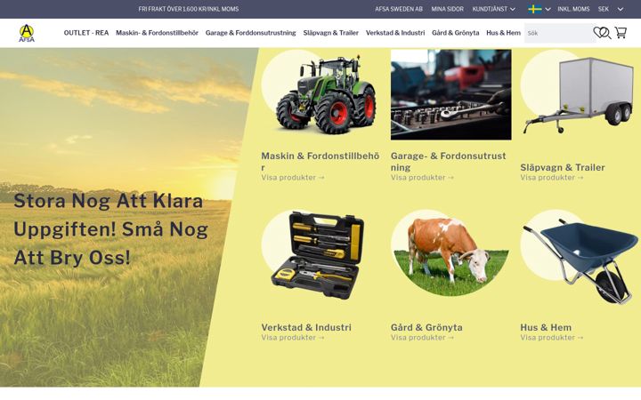 Screenshot of afsa.nu