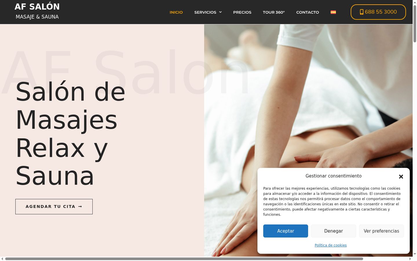 Snímek obrazovky baneru souhlasu zobrazeného před jakoukoli interakcí
