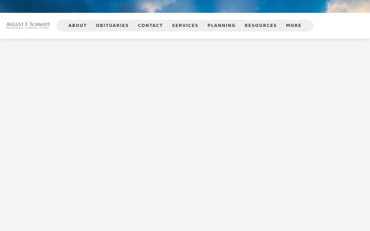 Screenshot of afschmidtfuneral.com