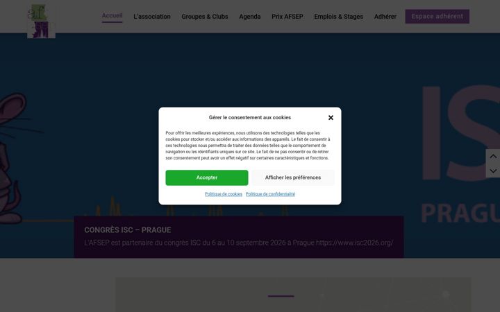 Screenshot of afsep.com