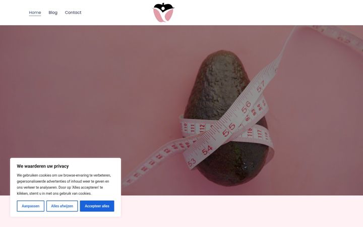 Screenshot of afslankertje.nl