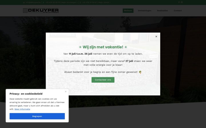Screenshot of afsluitingendekuyper.be