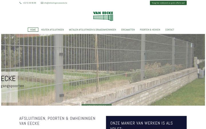 Screenshot of afsluitingenwestvlaanderen.be