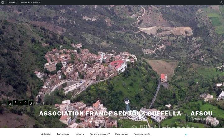 Screenshot of afsou.org