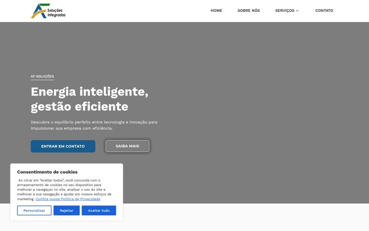 Screenshot of afss.com.br