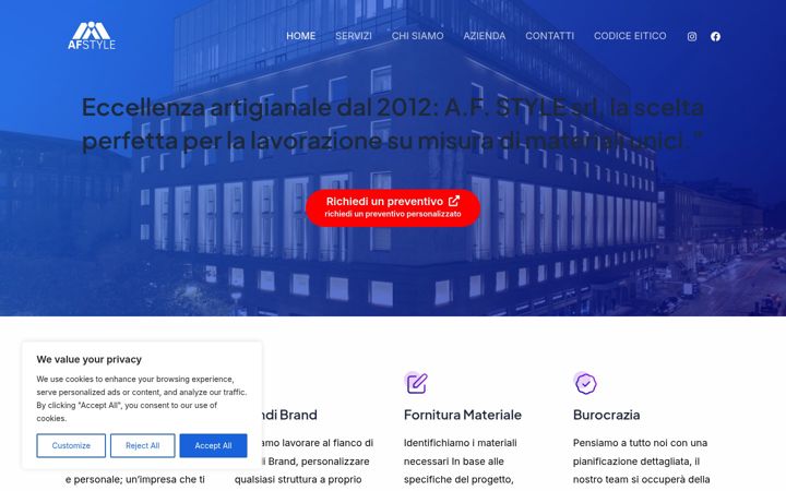 Screenshot of afstyle.it