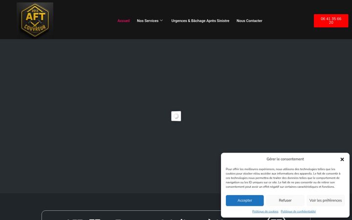 Screenshot ta' aft-77.fr