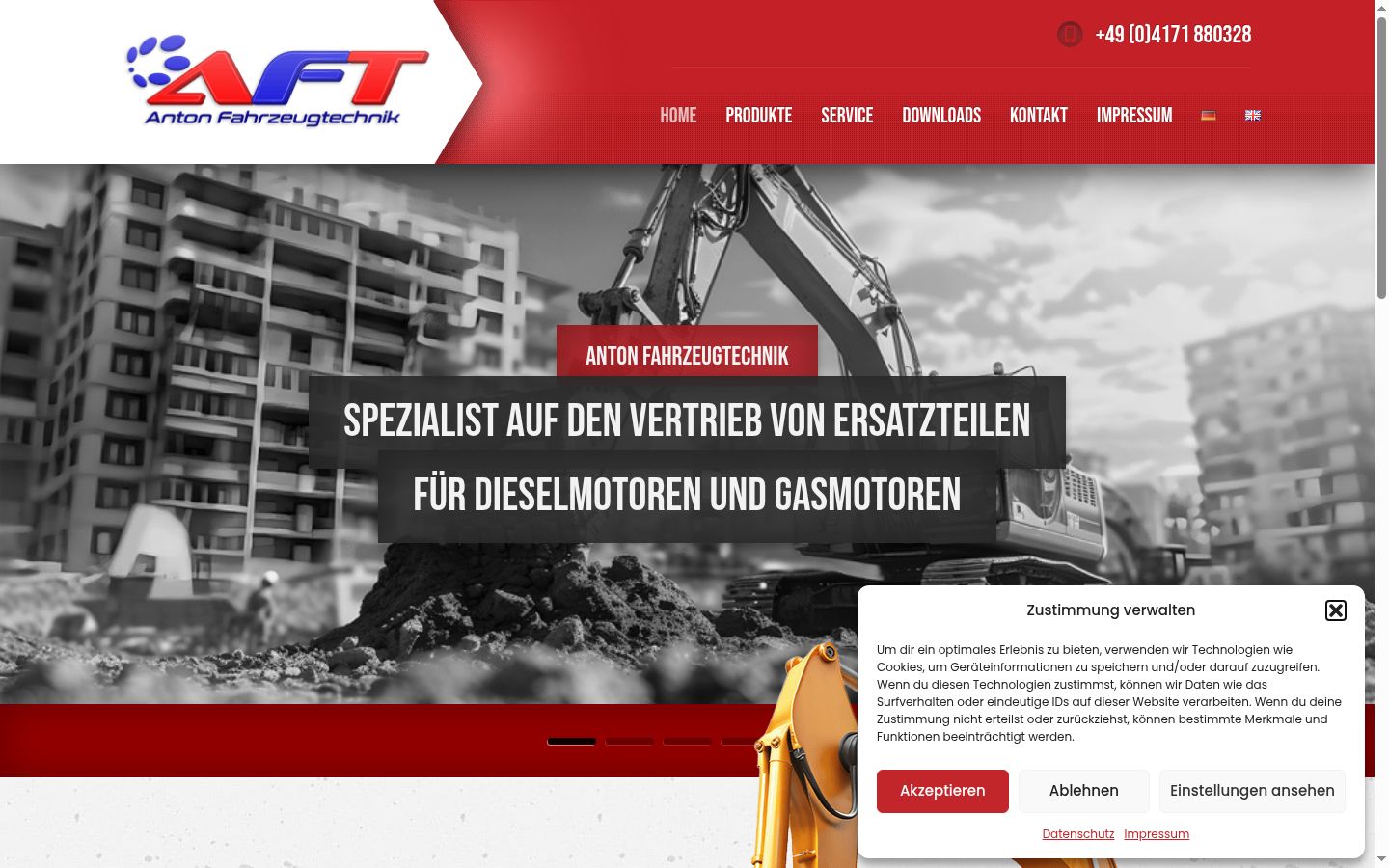Screenshot tal-banner tal-kunsens muri qabel kwalunkwe interazzjoni