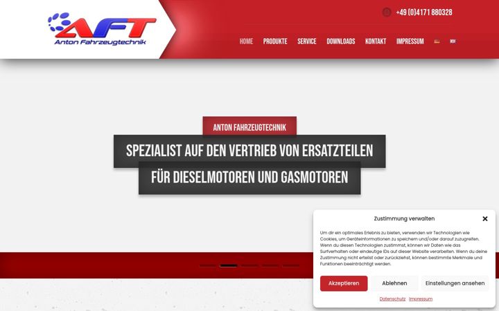 Screenshot ta' aft-anton.de