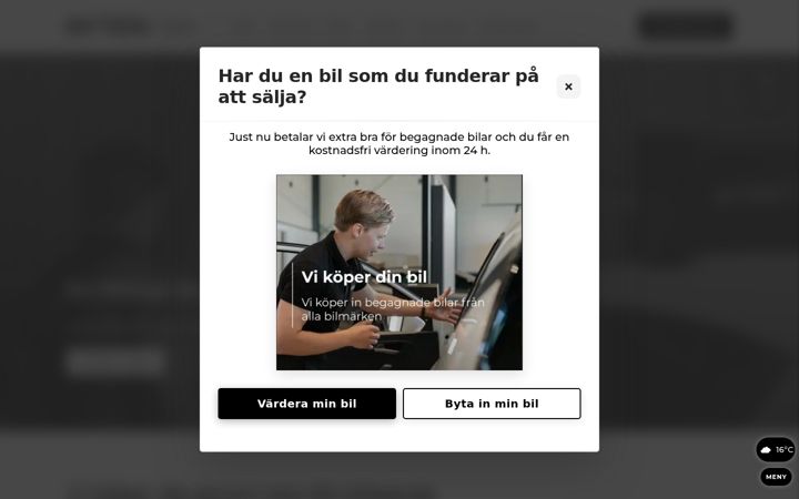 Screenshot of aftenbil.se