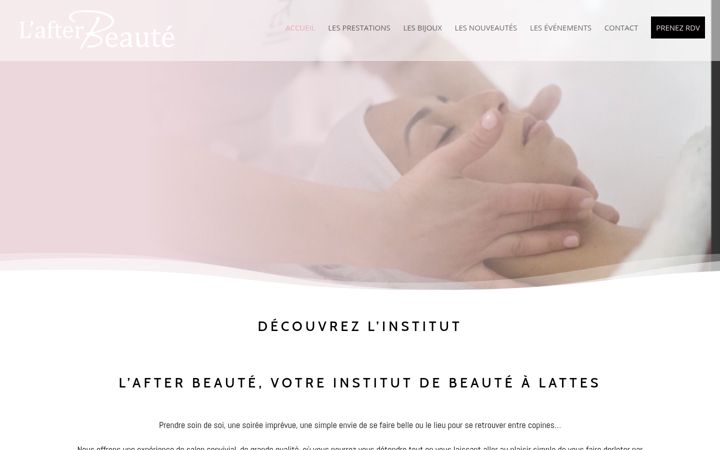 Screenshot of after-beaute.fr
