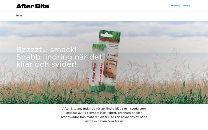Screenshot of afterbite.se
