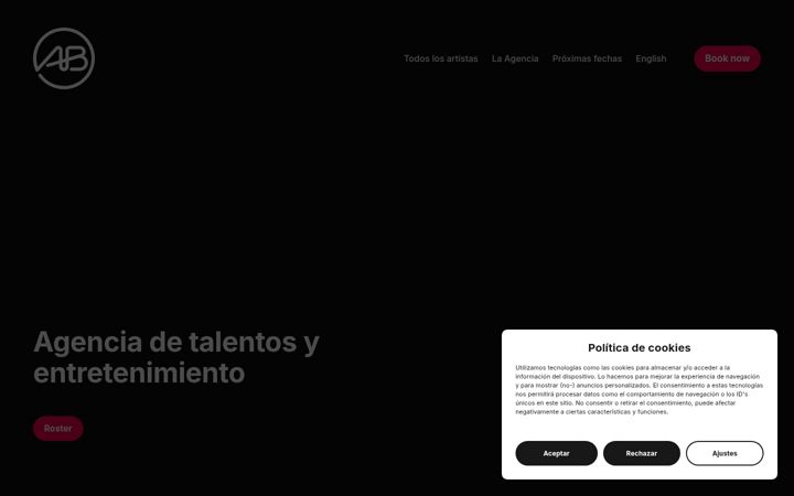 Screenshot of afterbookings.com