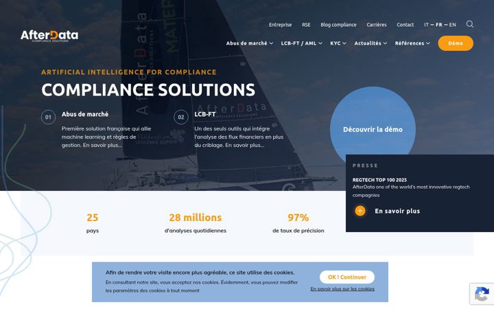 Screenshot of afterdata.com