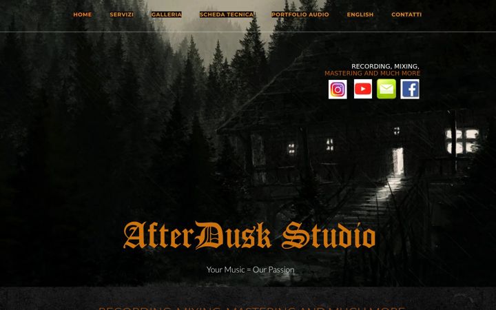 Screenshot of afterduskstudio.com