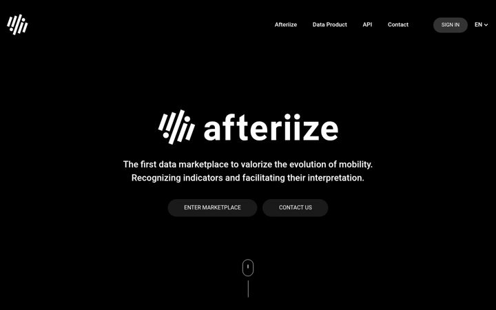Screenshot of afteriize.com