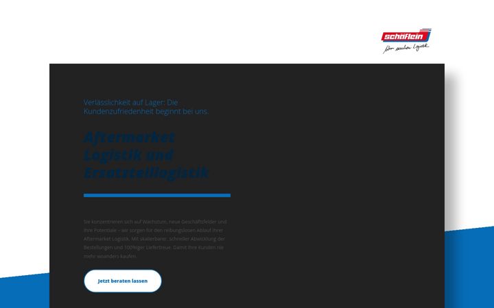Screenshot of aftermarket-logistik.de