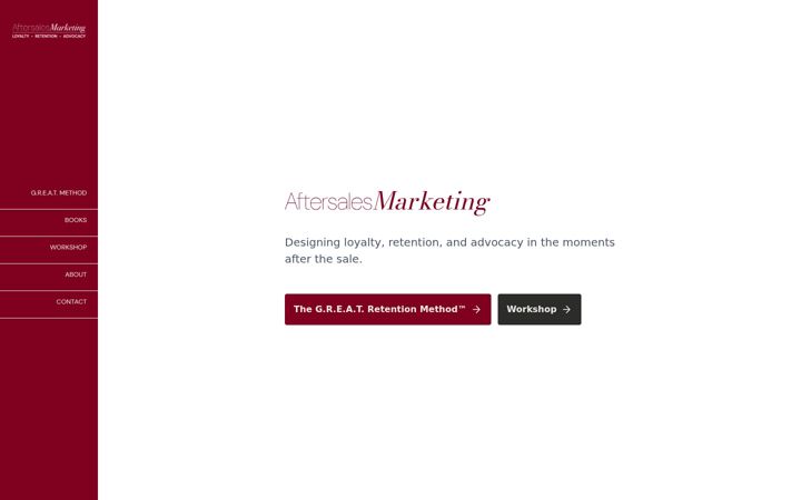 Screenshot του aftersales.marketing