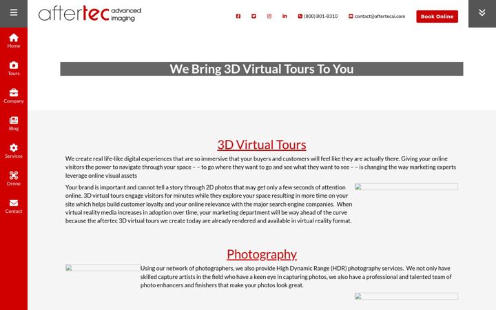 Screenshot of aftertecai.com