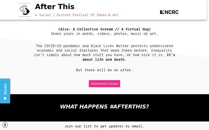 Screenshot of afterth.is