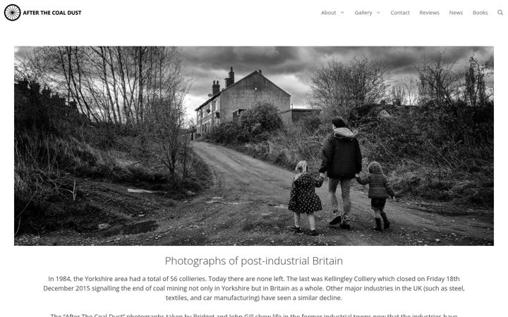 Screenshot of afterthecoaldust.com