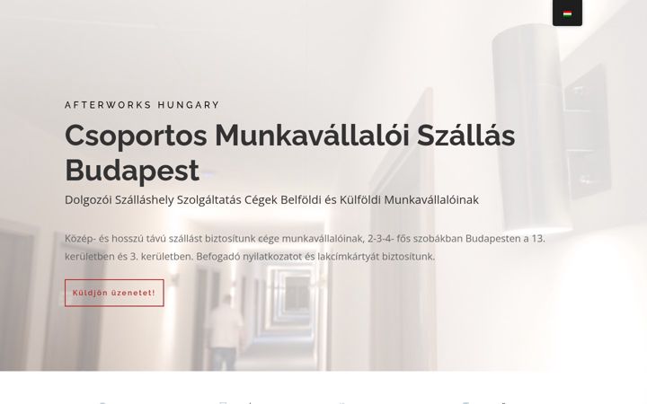 Screenshot of afterworks.hu