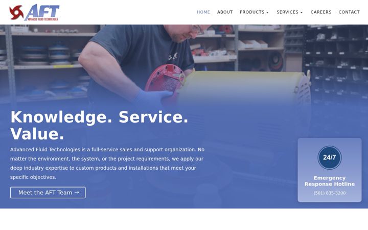 Screenshot of aftgrp.com