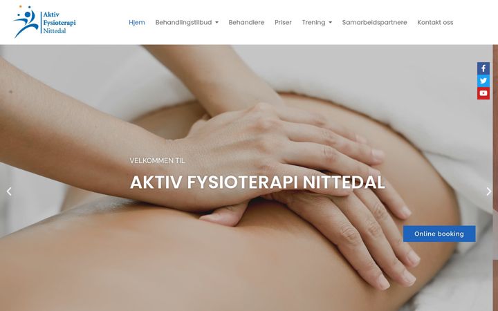 Screenshot of aftn.no