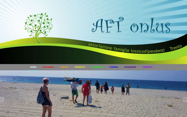 Screenshot of aftonlus.org