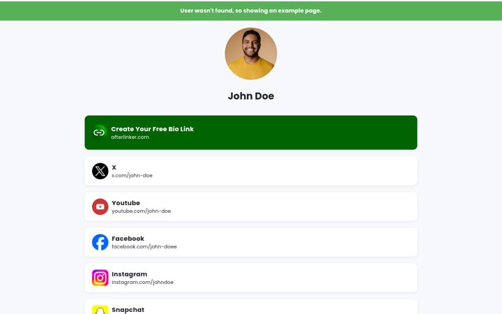 Screenshot of aftrln.kr