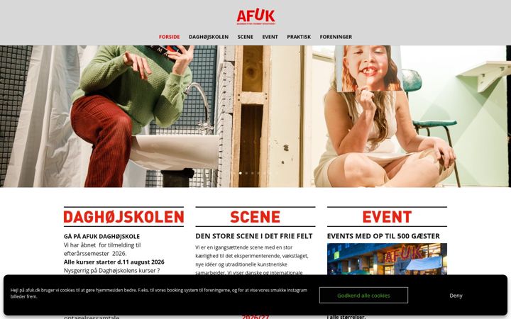 Екранна снимка на afuk.dk