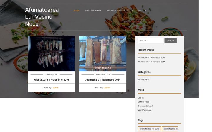 Screenshot of afumatoarealuivecinu.ro